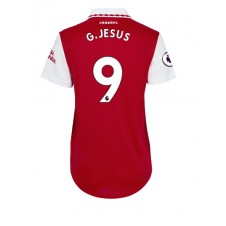 Arsenal Gabriel Jesus #9 Hjemmedrakt Kvinner 2022-23 Kortermet